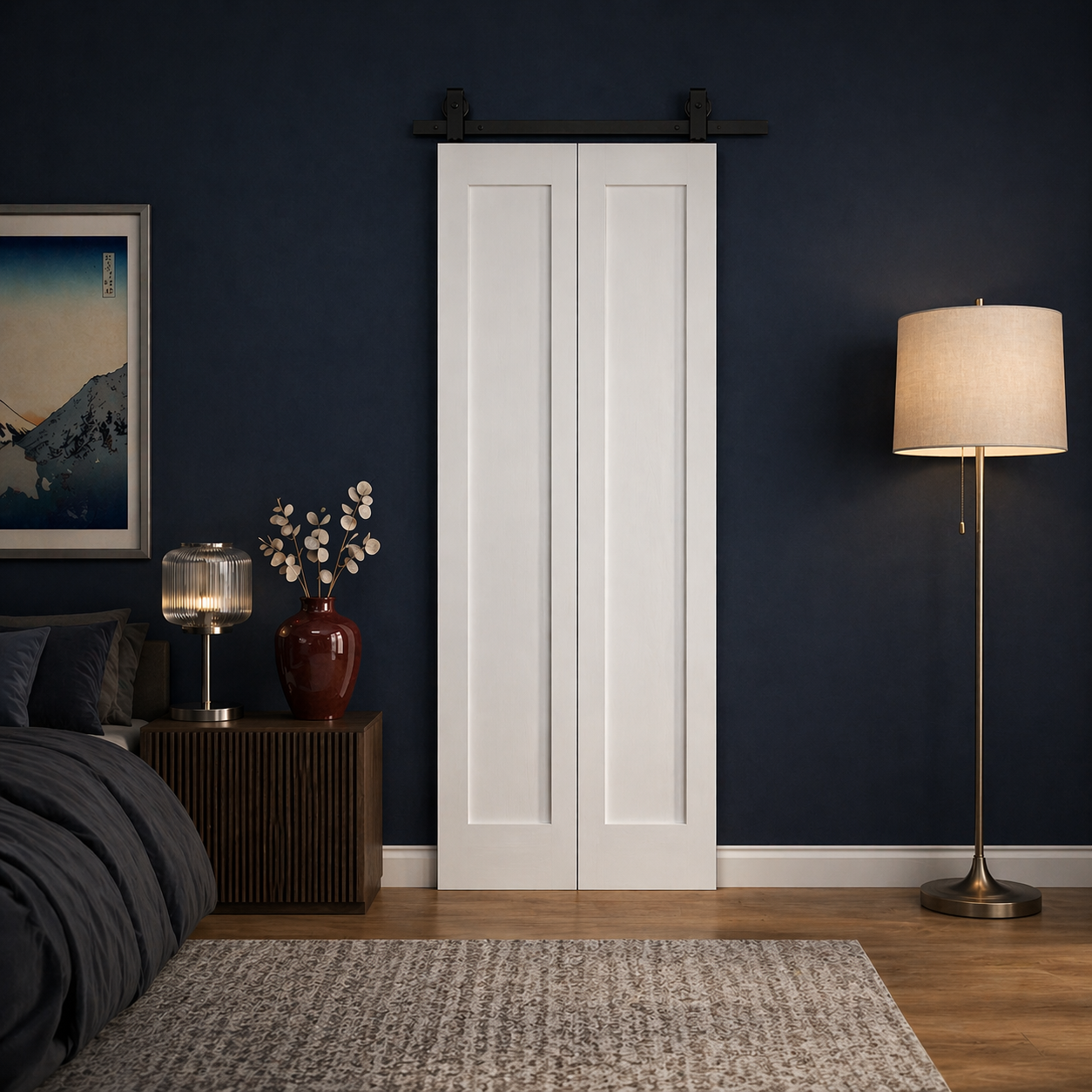 The Camden Barn Folding Door – Modern Elegance & DIY Friendly