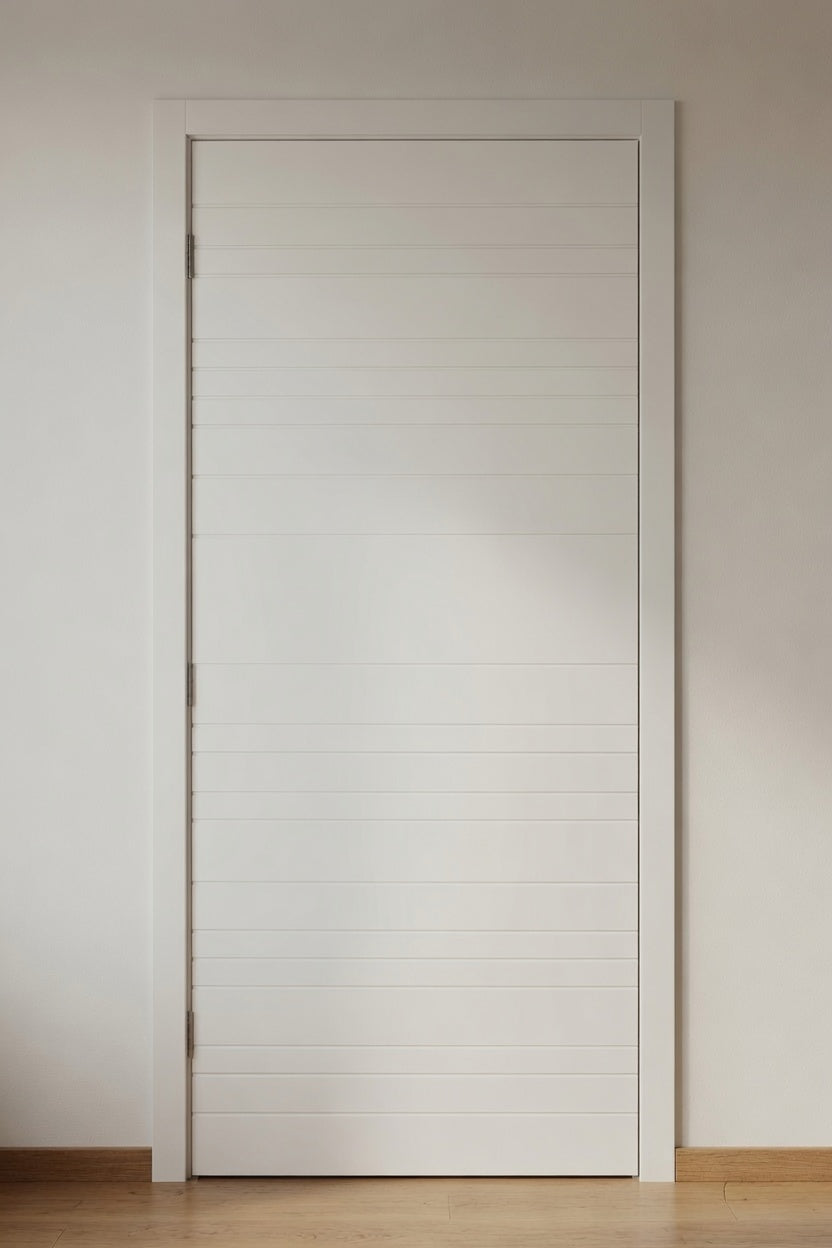 COSMOS Random Slat Horizontal Grooved Panel Interior Door – Easy Barn